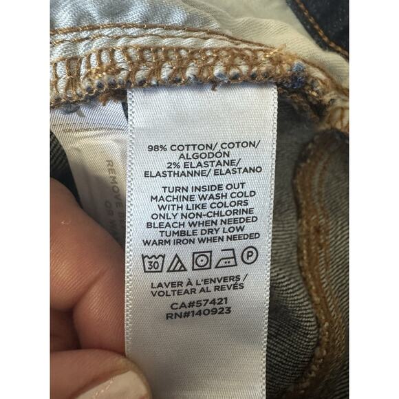 Loft Women's The Curvy Skinny Fit Mid Rise Jeans Regular Size32/14 Stretch‎ - Picture 12 of 12